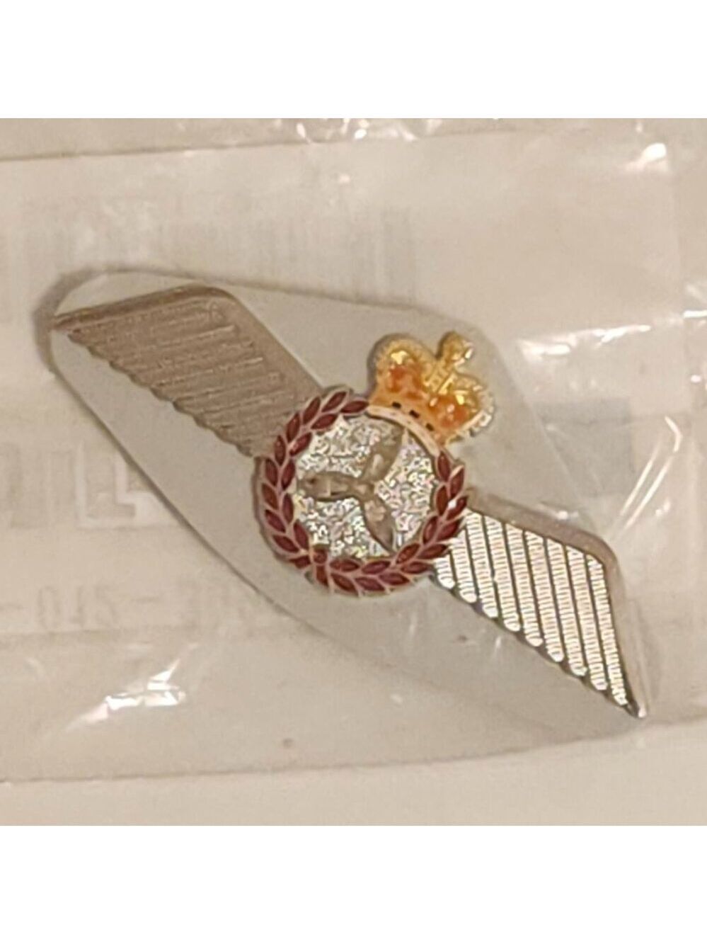 RCAF Flight Engineer Wings Clutch Back BNIP Royal Canadian Air Force